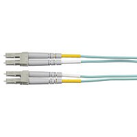 HUBBELL 1M LC/LC OM4 DPX PVC AQUA