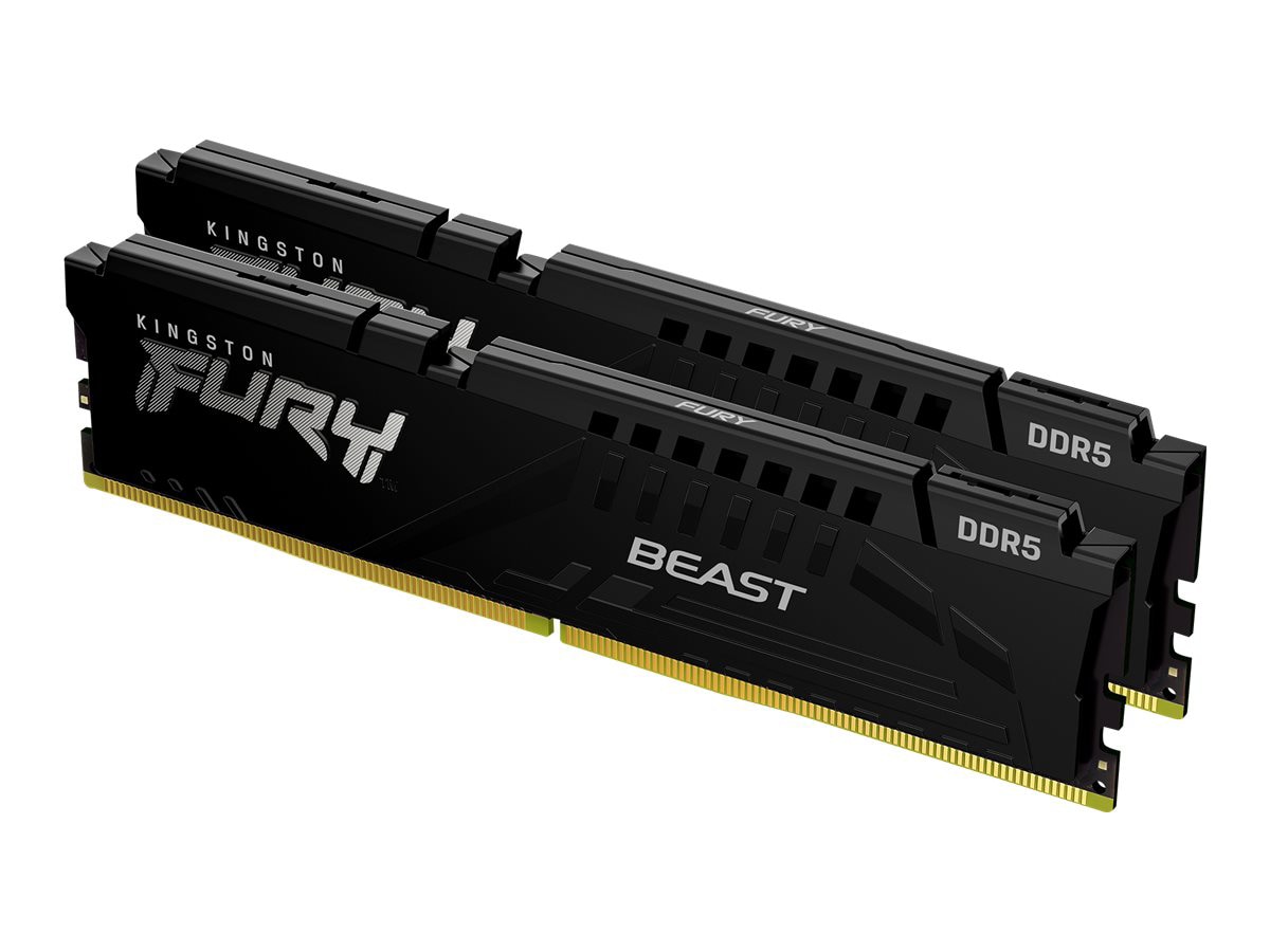 Kingston FURY Beast - DDR5 - kit - 64 GB: 2 x 32 GB - DIMM 288-pin - 5600 MHz / PC5-44800 - unbuffered