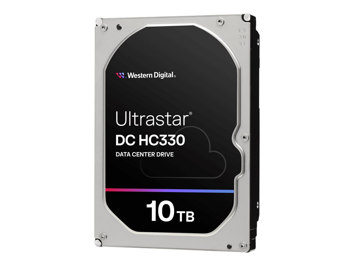 WD Ultrastar DC HC330 WUS721010ALE6L1 - hard drive - 10 TB - SATA 6Gb/s