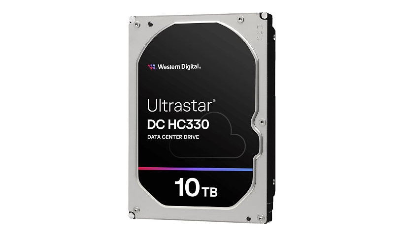 WD Ultrastar DC HC330 WUS721010ALE6L1 - hard drive - 10 TB - SATA 6Gb/s
