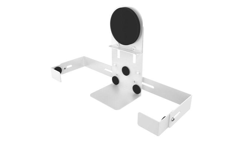 CTA Digital Magnetic Speaker Holder for PAD-PARAW and Mobile Floor Stands (White)