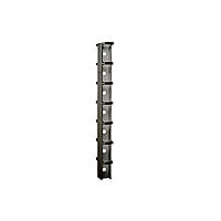 CPI Single Sided Narrow Vertical Cable Manager - Clear