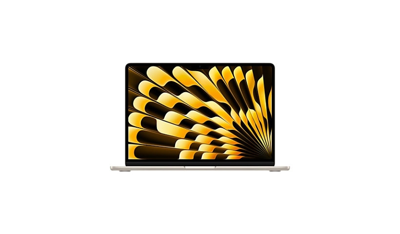 Apple - MacBook Air - 13" - M3 - 8-Core CPU - 10-Core GPU - 8 GB RAM - 512 GB SSD - Starlight