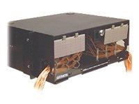 Siemon Rack Mount Interconnect Center (RIC3) - rack cable enclosure - 2U - 19"