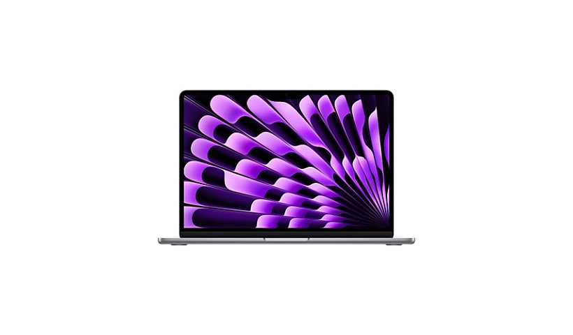 Apple - MacBook Air - 13" - M3 - 8-Core CPU - 8-Core GPU - 8 GB RAM - 256 GB SSD - Space Gray