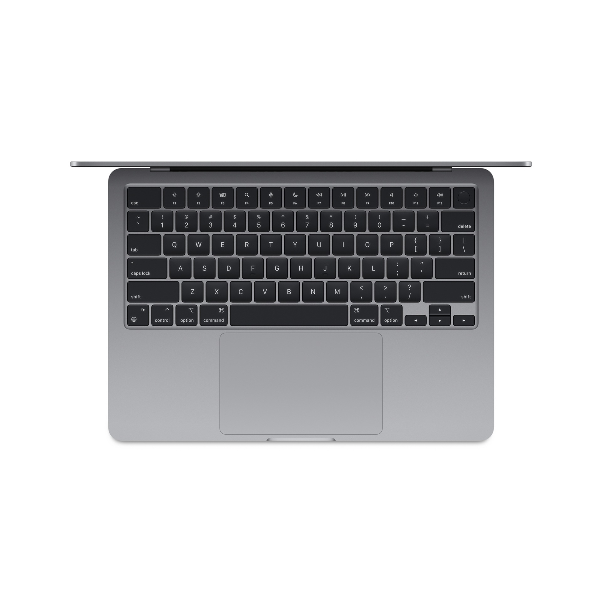 Thumbnail 2 of 9 for Apple - MacBook Air - 13" - M3 - 8-Core CPU - 8-Core GPU - 8 GB RAM - 256 GB SSD - Space Gray