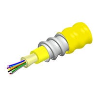 CommScope TeraSPEED Single Mode 12-Fiber Single-Unit Plenum Indoor Cable - Yellow