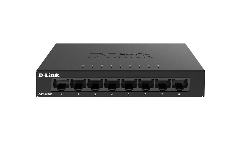 D-Link DGS 108GL - switch - 8 ports - unmanaged