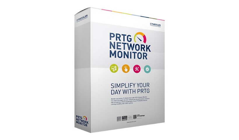 PRTG Network Monitor - license + 1 Year Maintenance - 500 sensors