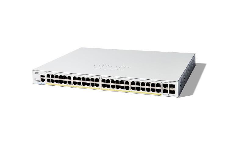 Cisco Catalyst 1200-48P-4X - switch - 48 ports - smart - rack