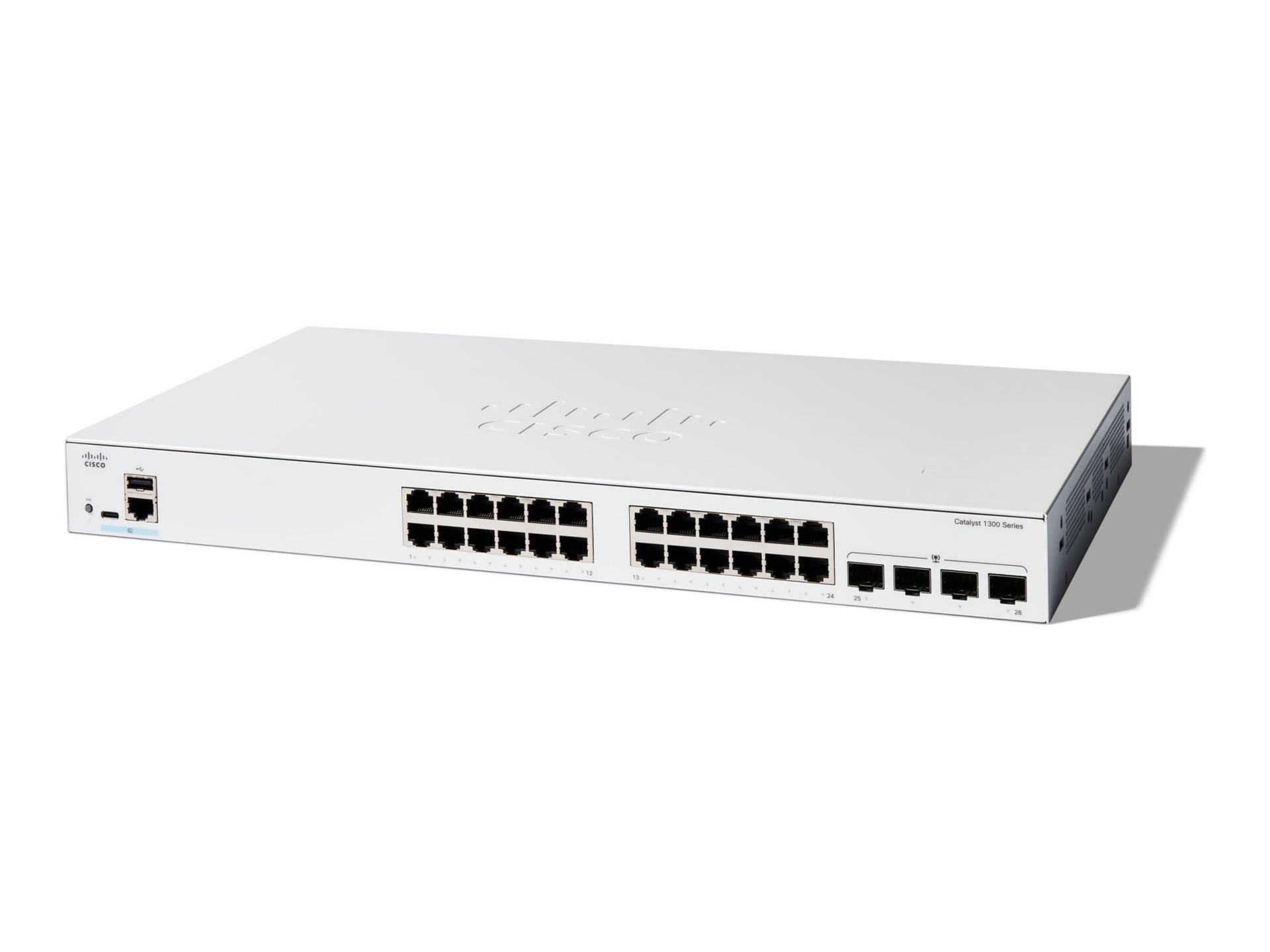 Cisco Catalyst 1300-24T-4G - switch - 24 ports - managed - rack-mountable
