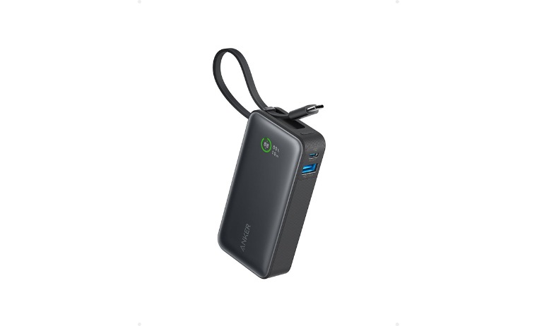 Anker Nano 30W 10000mAh Power Bank - Black - A1259H11 - Office