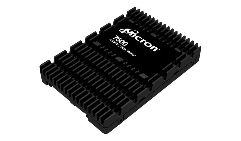 Micron 7500 MAX - SSD - Mixed Use - 6.4 TB - U.3 PCIe 4.0 (NVMe)