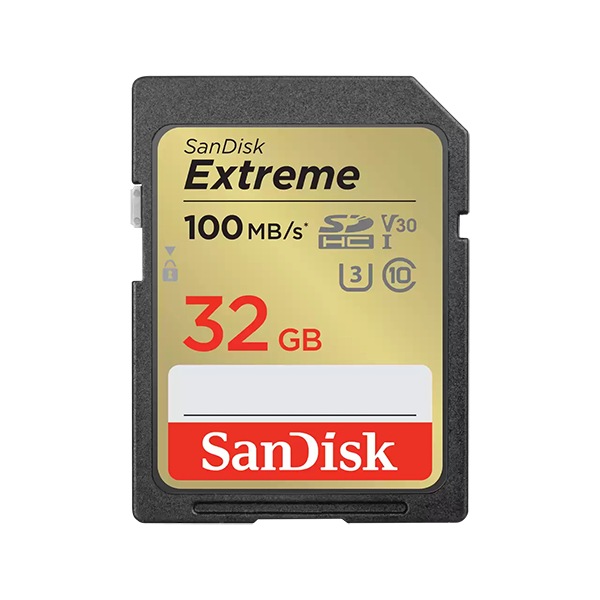 SanDisk Western Digital 32GB Extreme SD UHS-I Memory Card