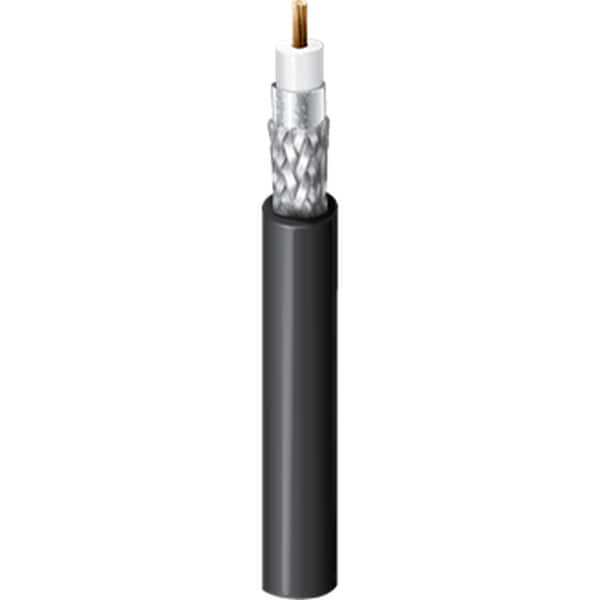 Belden 1000' 10AWG RG-8 Wireless Transmission Coaxial Cable - Black