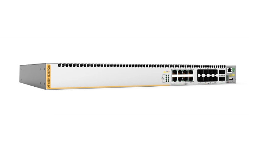 Allied Telesis x550 10 Gigabit Layer 3 Stackable Managed Switch