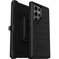 OtterBox Defender Series Pro Rugged Carrying Case (Holster) Samsung Galaxy S24 Ultra Smartphone - Black