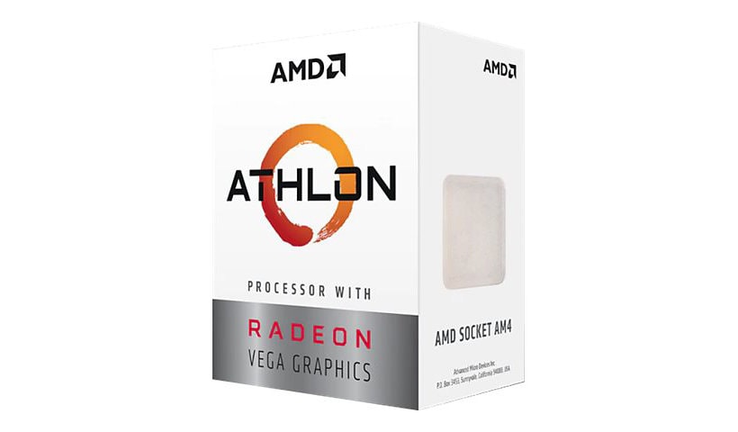 AMD Athlon 3000G / 3.5 GHz processor - Box