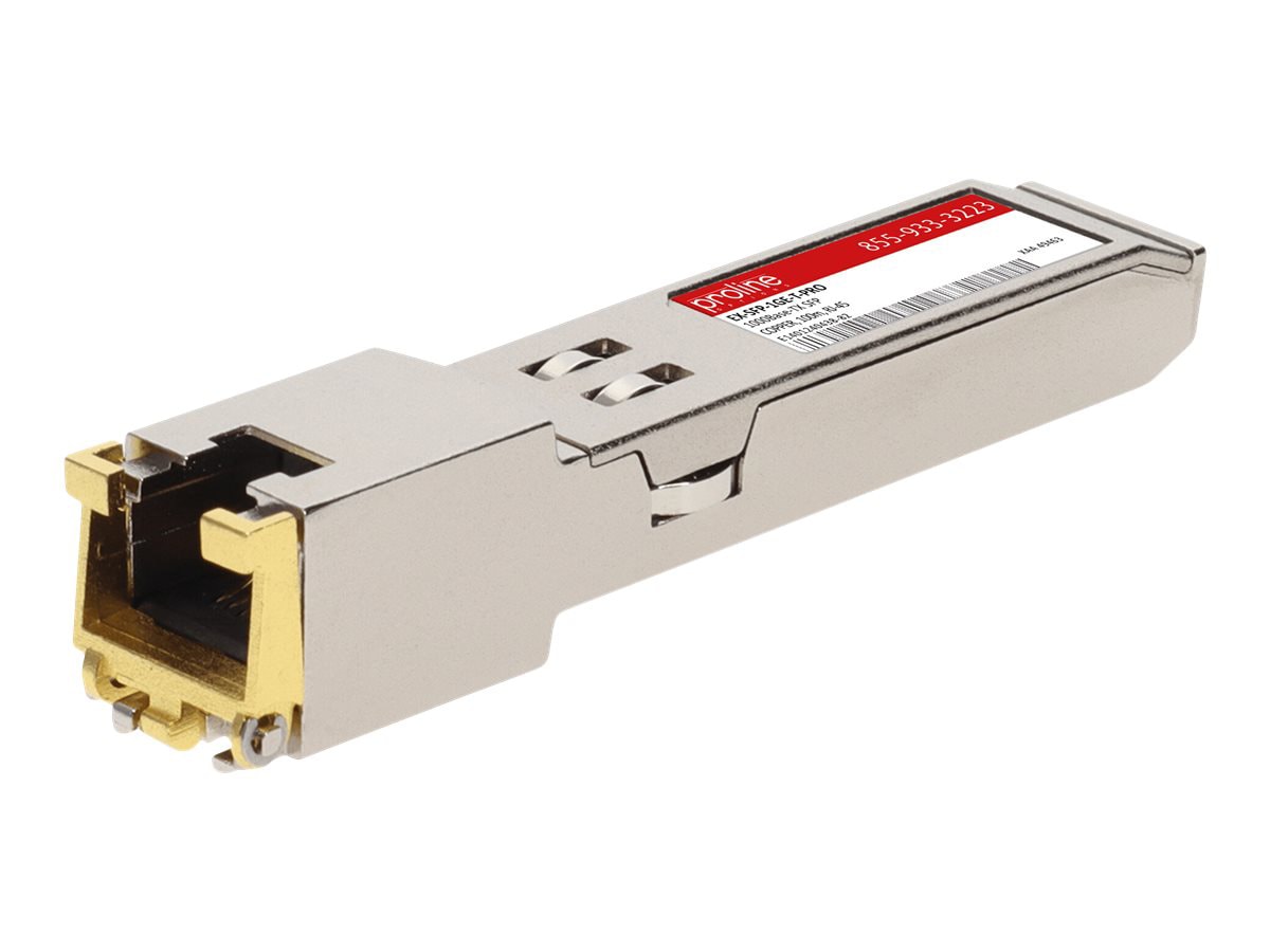 Proline Juniper EX-SFP-1GE-T Compatible SFP TAA Compliant Transceiver - module transmetteur SFP (mini-GBIC) - GigE