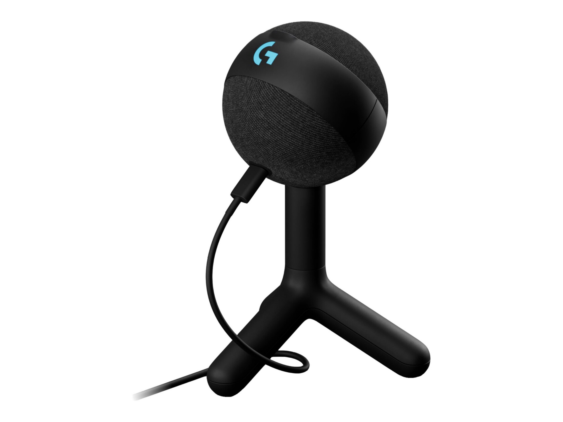 Logitech G Yeti Orb Condenser RGB Gaming Microphone with LIGHTSYNC, Black -