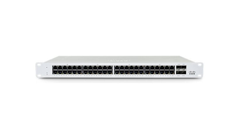 Cisco Meraki MS130-48P - switch - 48 ports - managed - rack-mountable