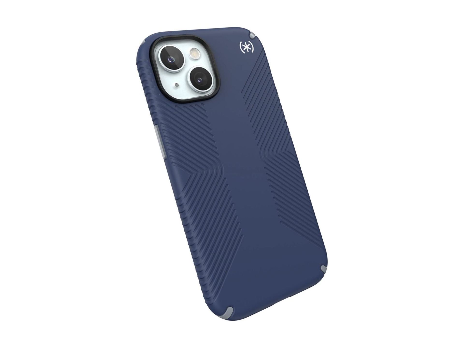 Thumbnail 2 of 6 for Speck Presidio2 Grip Case with MagSafe for iPhone 15 - Coastal Blue/Dust Gray