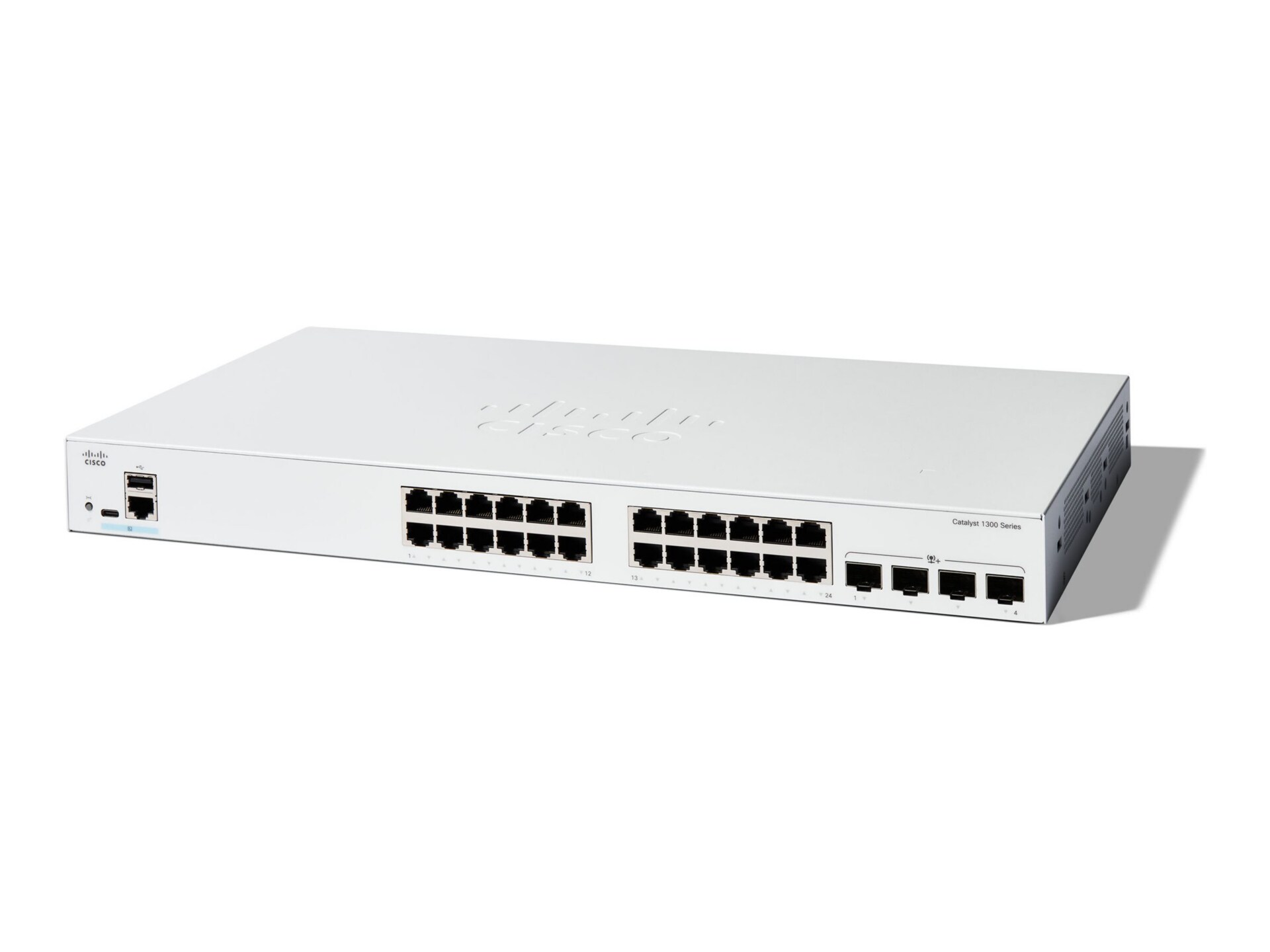 Cisco Catalyst 1300-24T-4X - commutateur - 24 ports - Géré - Montable sur rack