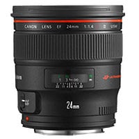 Canon EF 24mm f/1.4L II USM Lens for TNB-9000 Camera