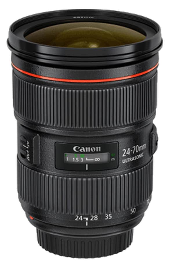 Canon EF 24-70mm f/2.8L II USM Lens for TNB-9000 Camera