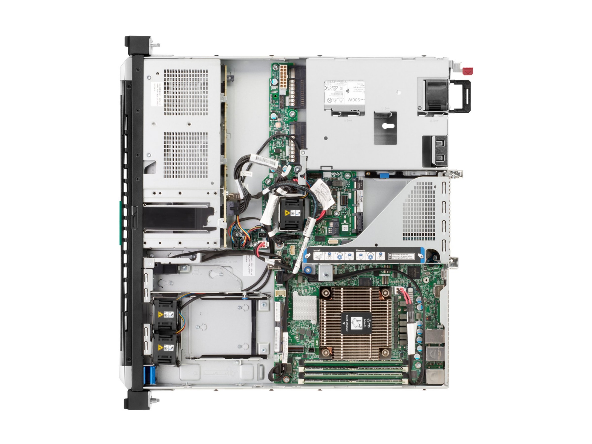 Thumbnail 4 of 4 for HPE ProLiant DL20 Gen11 - rack-mountable no CPU - 0 GB - no HDD
