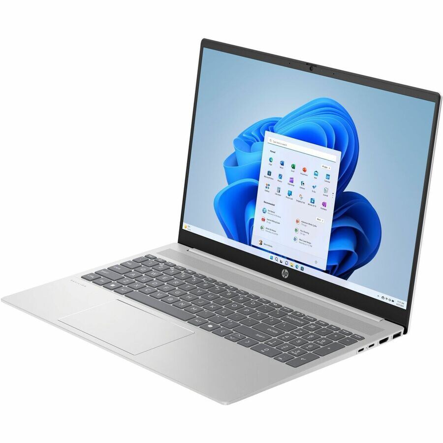 HP 16-af0000 16-af0000ca 16" Notebook - WUXGA - Intel Core 5 120U - 16 GB - 512 GB SSD - Natural Silver Aluminum