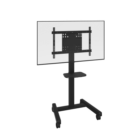 Chief Fit Mobile Cart - For 55-89 Inch Interactive Displays - Height Adjustable TV Mobile Cart - Black
