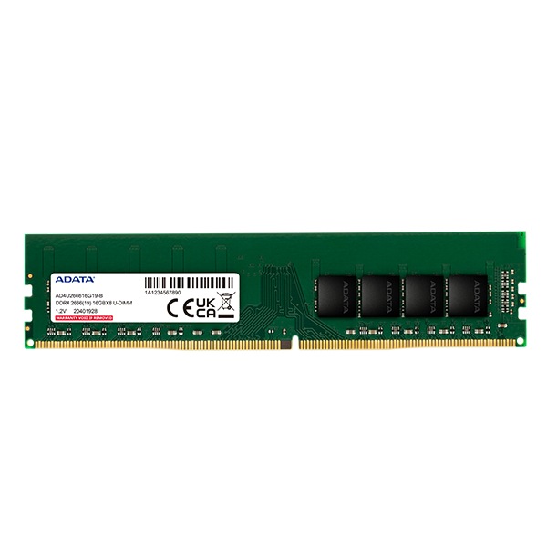 ADATA Technology Premier DDR4 2666MHz U-DIMM Memory Module - Green