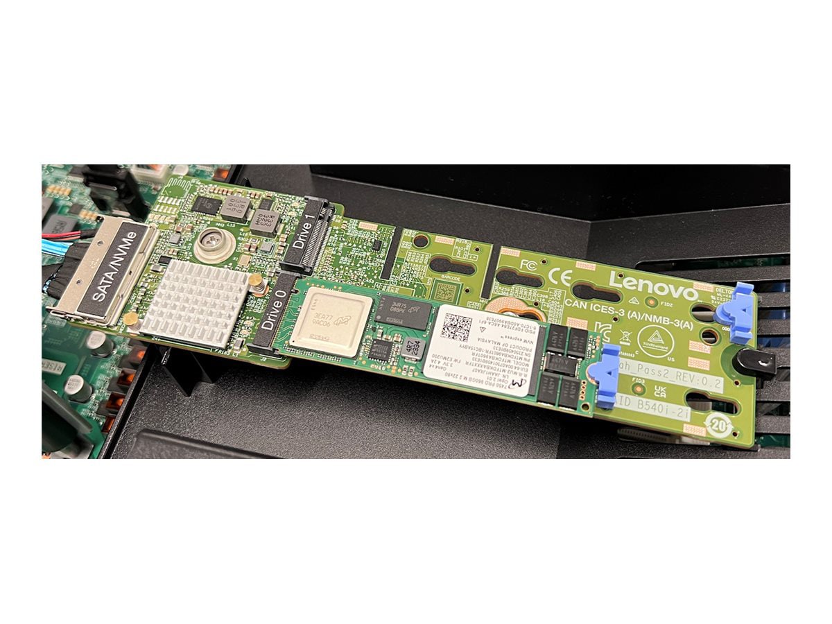 Lenovo ThinkSystem M.2 RAID B5450i-2i SATA/NVMe Adapter