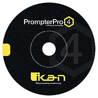 Ikan PrompterPro4 Teleprompter Software for Windows XP, Vista, 7, 8, 10 or