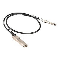 Siemon 25GBase-CU direct attach cable - 2,5 m - black