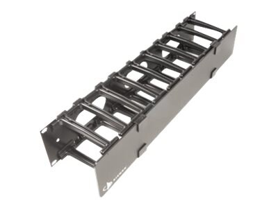 Siemon RouteIT Horizontal Cable Manager - rack cable management panel - 1U