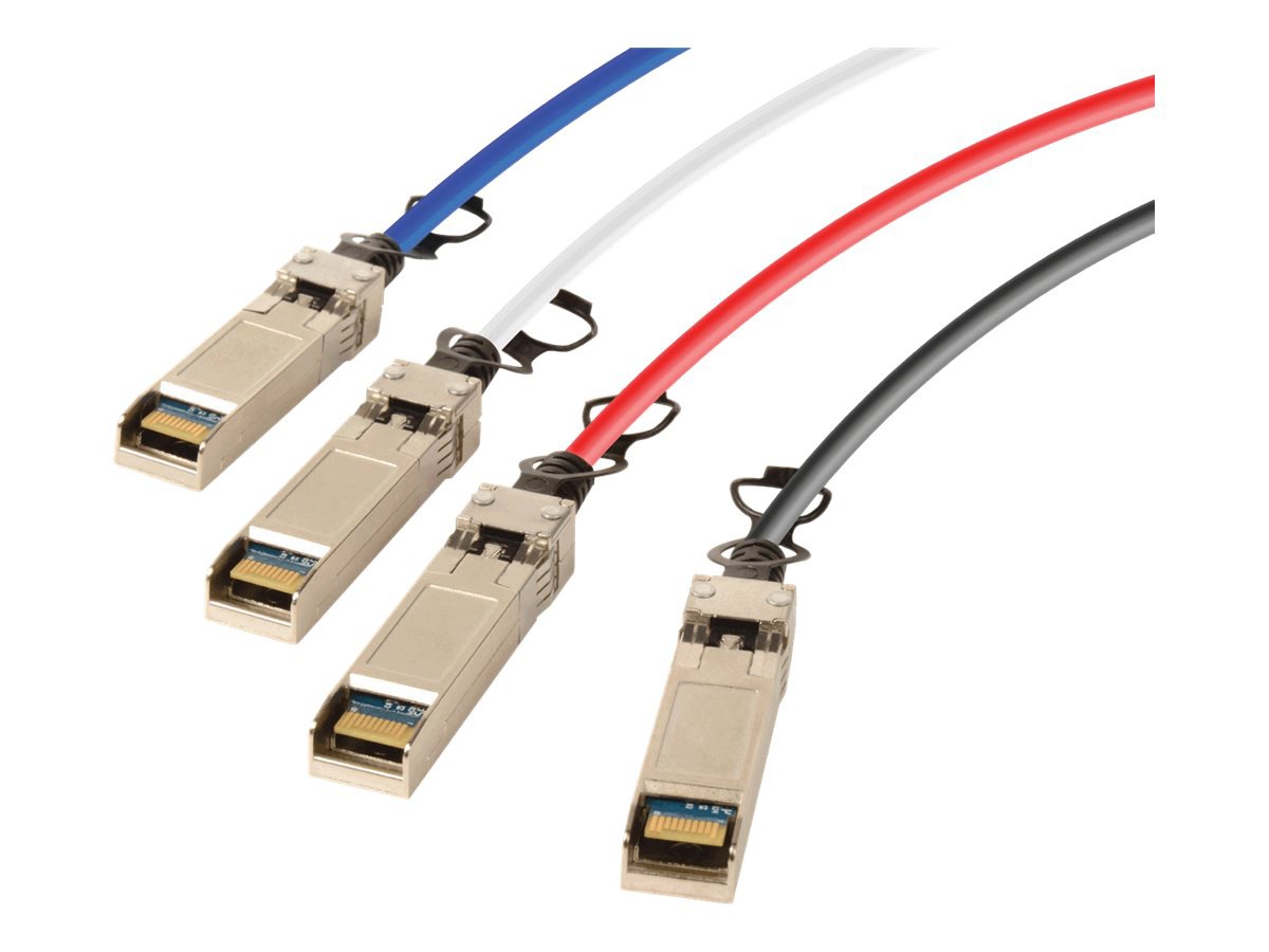 Siemon 10GBase-CR direct attach cable - 2.5 m - black