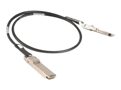 Siemon 25GBase-CU direct attach cable - 1 m - black