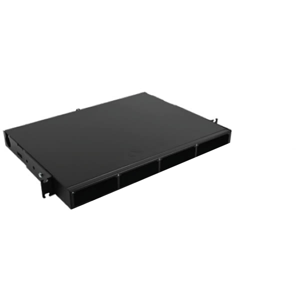 Siemon LightVerse Core Rack Mount 1U Fiber Enclosure - Black