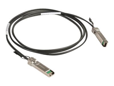 Siemon 25GBase direct attach cable - 3 m - black