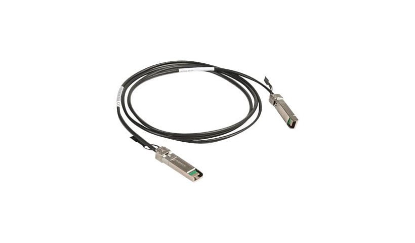 Siemon 25GBase direct attach cable - 3 m - black