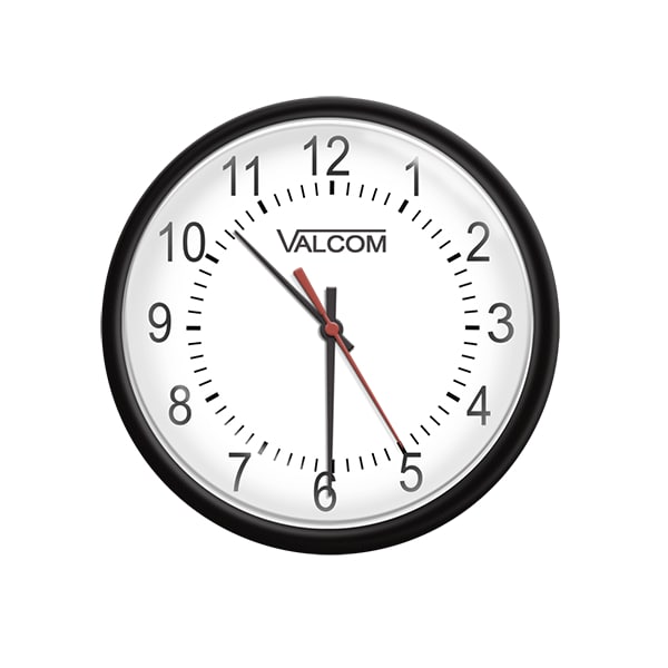 Valcom 12" IP PoE Analog Clock