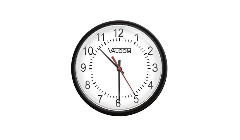 Valcom 12" IP PoE Analog Clock