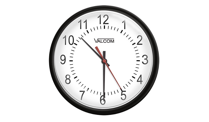 Valcom 16" IP PoE Analog Clock