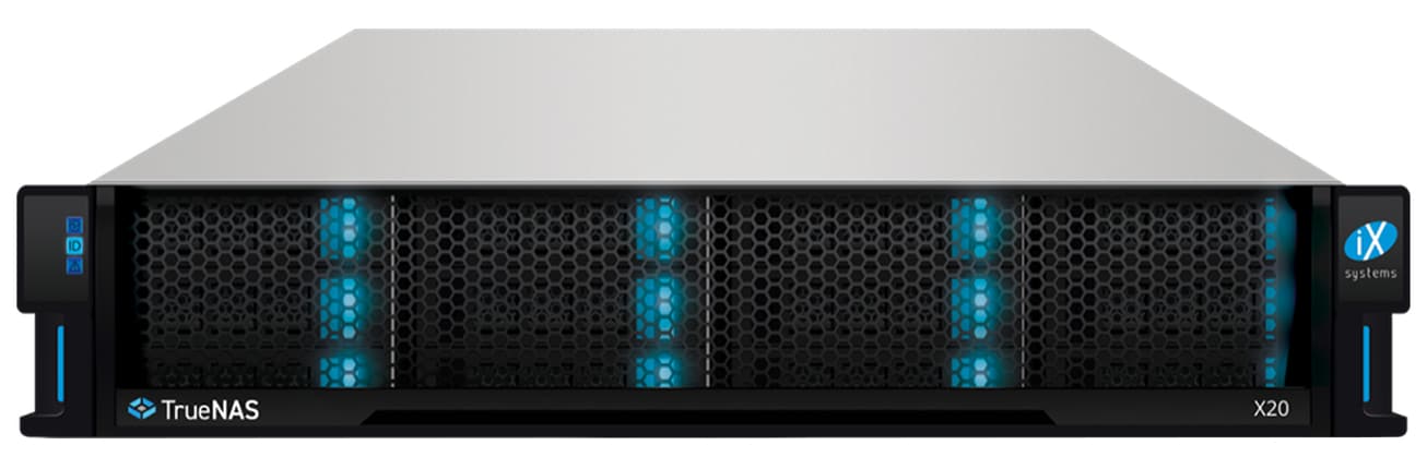 iXsystems TrueNAS X20 2U Network Attached Storage System