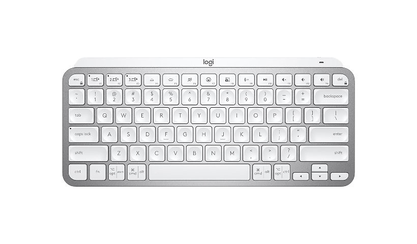 Logitech MX Keys Mini - clavier - gris pâle Périphérique d'entrée