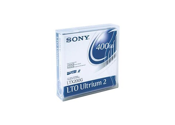 Sony LTX-200G - LTO Ultrium 2 - storage media 10-Pack