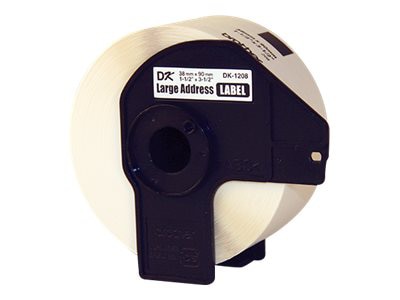 Brother DK1208 - die cut large address labels - 400 label(s) - 38 x 90.3 mm