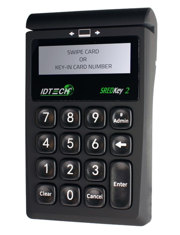 ID TECH SREDKey 2 Encrypted Keypad with MagStripe Reader